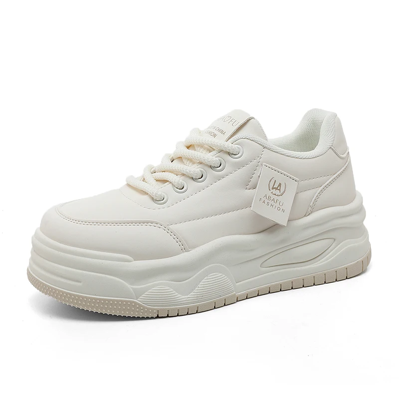 ZY1028 LYKU Women's Shoes - Simple Bread Shoes with Height