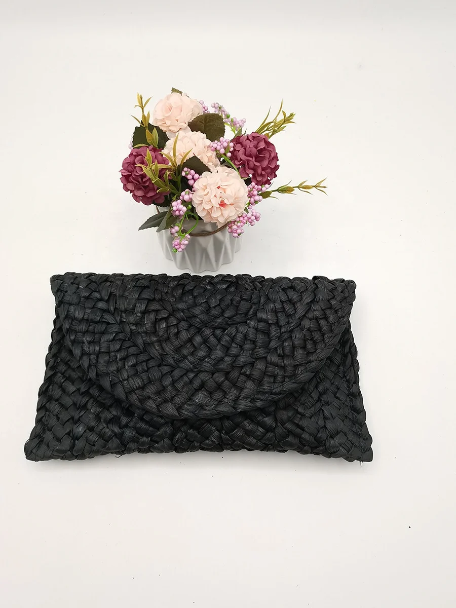 HUAYI оптовая продажа тканые сумочки летние Соломенные Сумочки-клатчи пляжные сумки для женщин