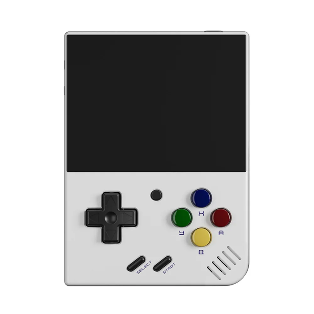 Miyoo Mini Handheld Game Console Portable Retro Games Consoles Rechargeable Battery Hand Held Classic System Black Transparent
