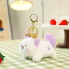 Gatito morado con garra de pata-4 pulgadas 004