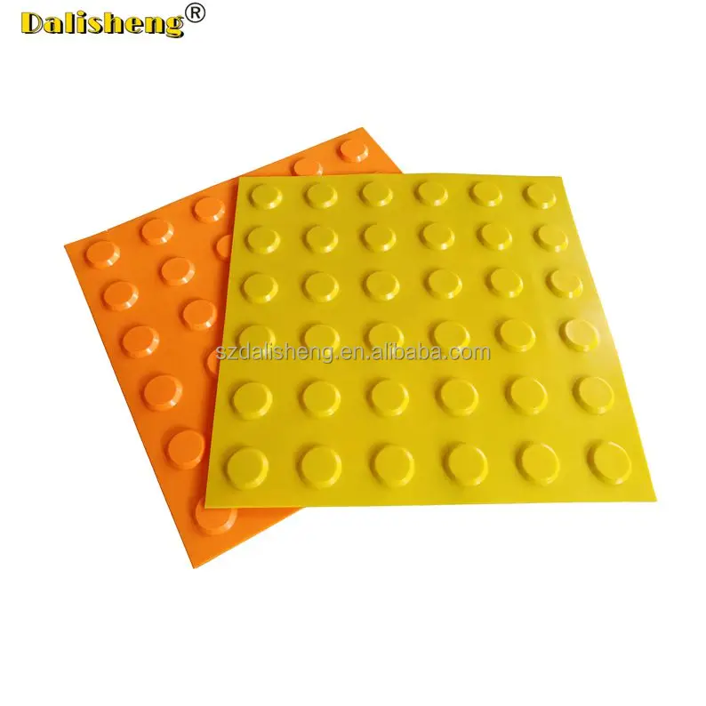 Plastic Pvc Tpu Rubber Tactile Paving Tile Mat Abs Tactile Indicator ...