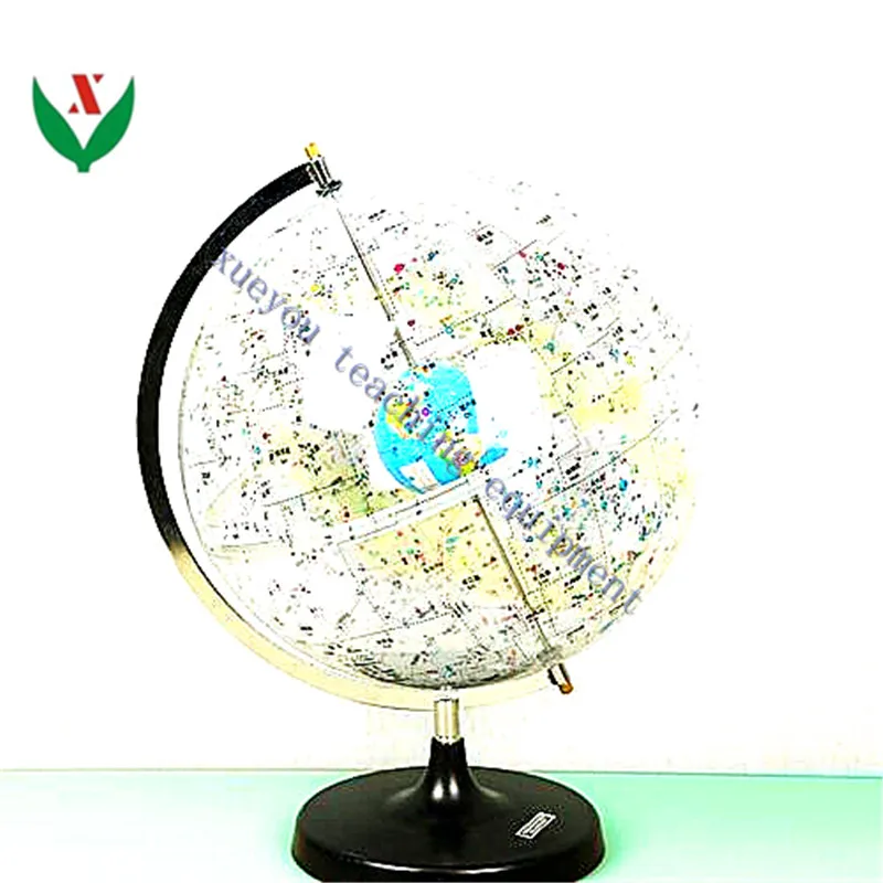 Transparent Celestial Star Globe School Geology Class Geography Teaching Aids Learning
