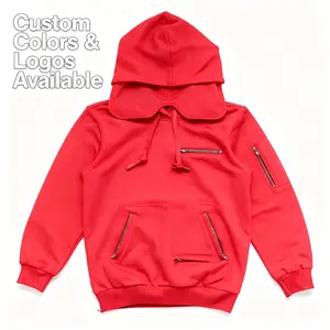 OEM Airplane Mode Travel Hoodie Fleece-lined Drawstring Eye Mask Solid Color Comfort Hot Selling Pullover Hoodies