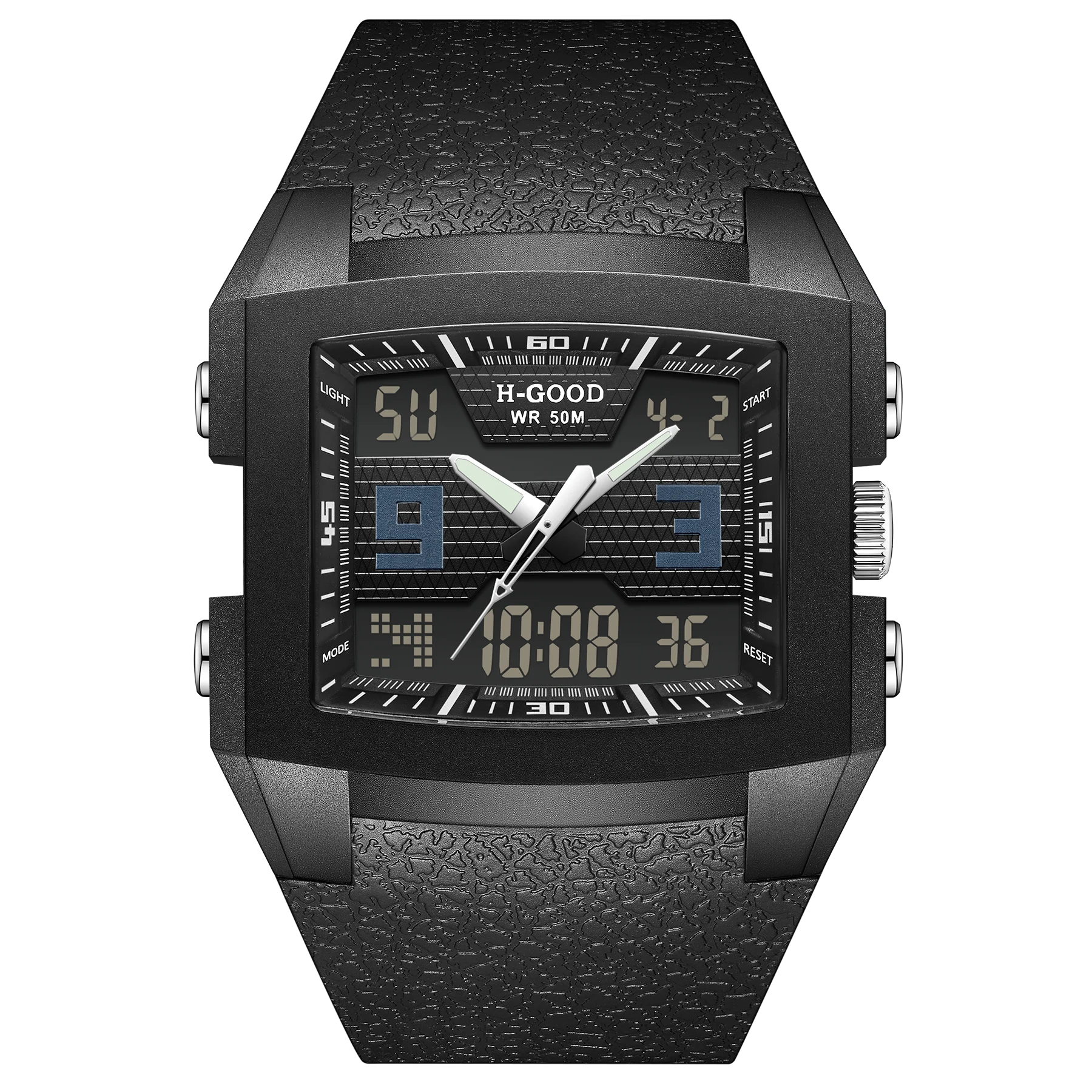 H-GOOD orologi da uomo quadrati TK-0004 nuovo arrivo giappone