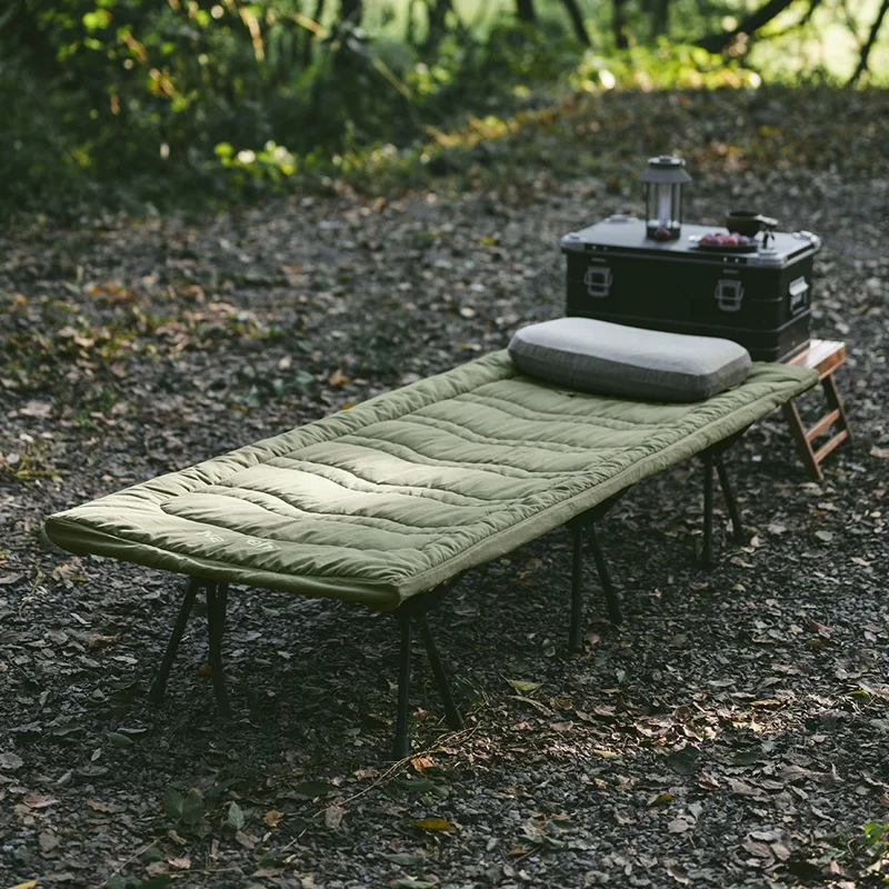 Naturehike Outdoor Pohodlná mäkká bavlnená podložka Matracová podložka do postele pre kempingovú posteľ