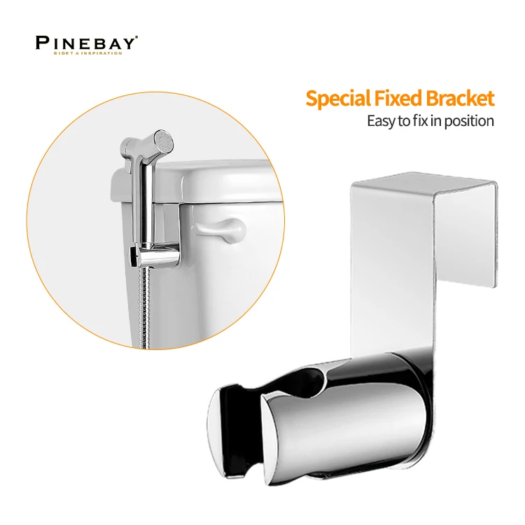 Pinebay 2024 New Arrival Shower System Chrome Toilet Abs Plastic Easy ...