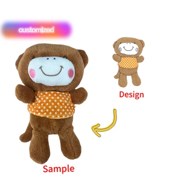 Hot Sale Custom Cute Soft Plush Toy Cartoon Animal Stuffed Doll for  Gift Plush
