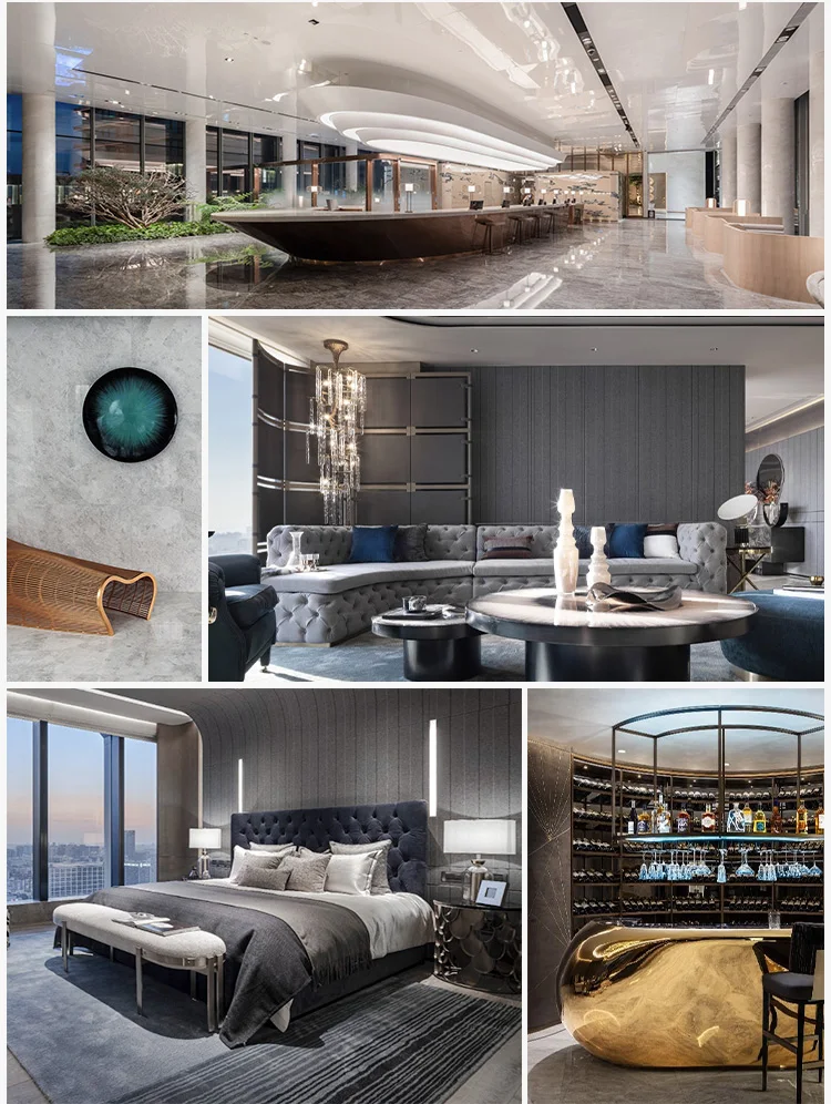 Modern Luxury 5 Star Hotel Interior Design Service Factory Suppliers ...