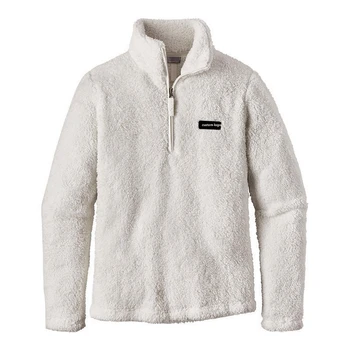 OEM ODM Warm Winter Quarter Zip Sherpa Pullover Men 100% Fleece Hoodie Sweatshirts