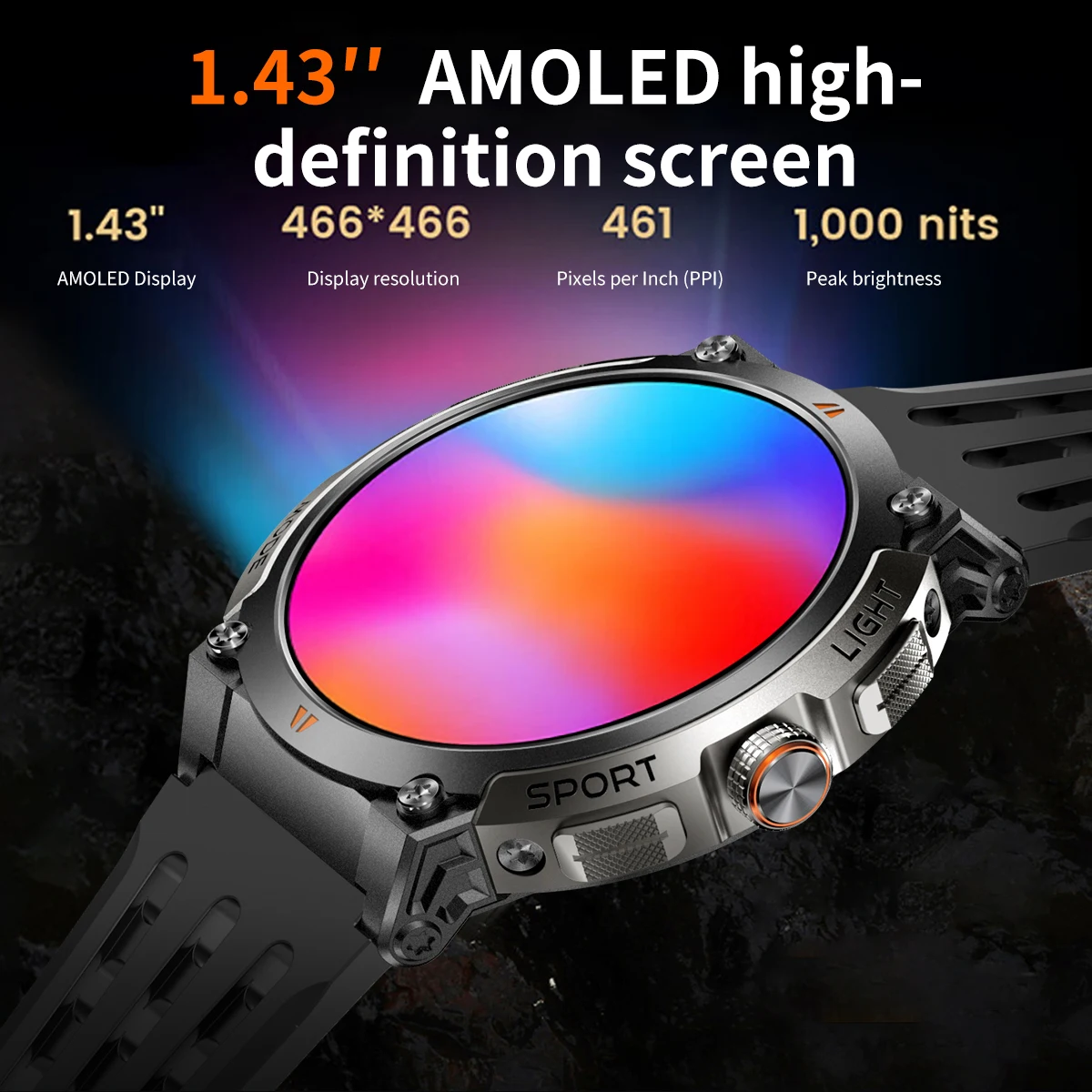 If you are searching for a supplier of a product with perfect quality control and highly competitive prices, which gives you an advantage in expanding your local market, then contact us now!  Competitive suppliers of  2026 AK17G GPS Smart Watch with Barometer Compass 1.43Inch Amoled Waterproof Outdoor Sport Compass Relojes Smartwatch for Man