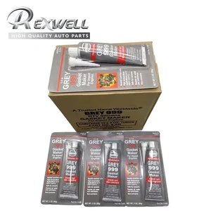 New Original Auto Spare Parts Glue for Abro Grey 999 RTV Silicone Instant Gasket Maker Stiffer Operating Safe Car Import Engines