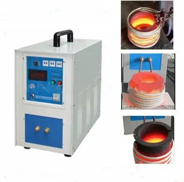IGBTl Gold Iron Melting Machine with Crucible Melting Furnace for Melting Gold Silver Brass Copper Iron with Fast Heating Speed