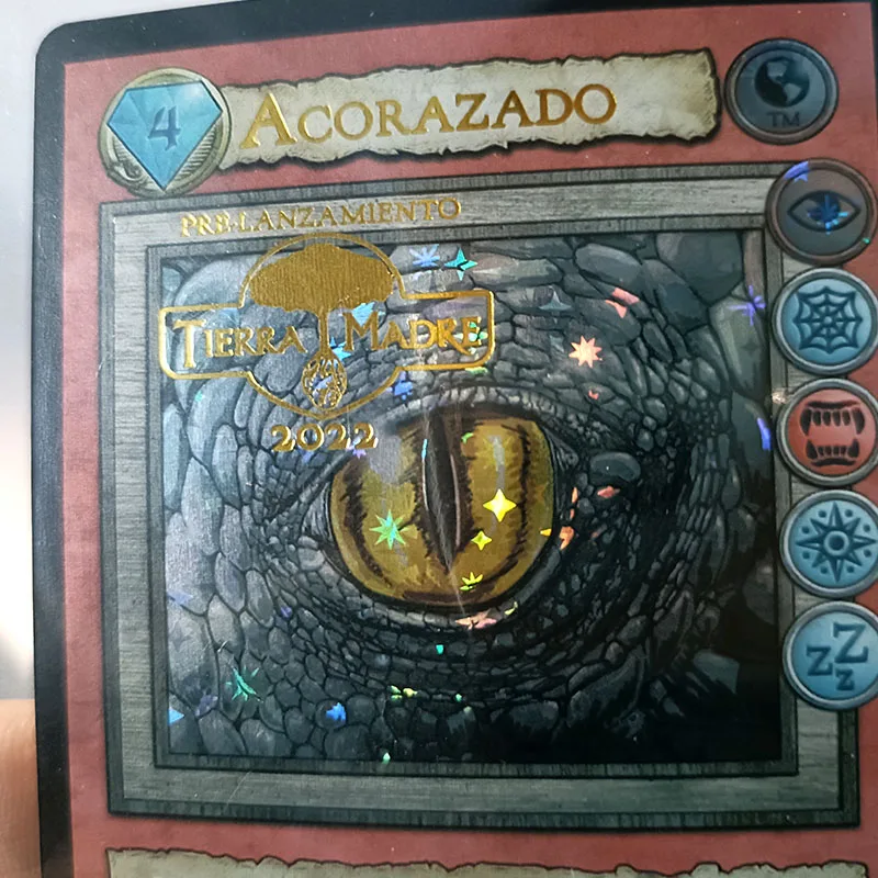 Unique Creations Printing Custom Design High Quality Foil Diamond Holo Luxury Trading Card Game With Metallic and UV Sport