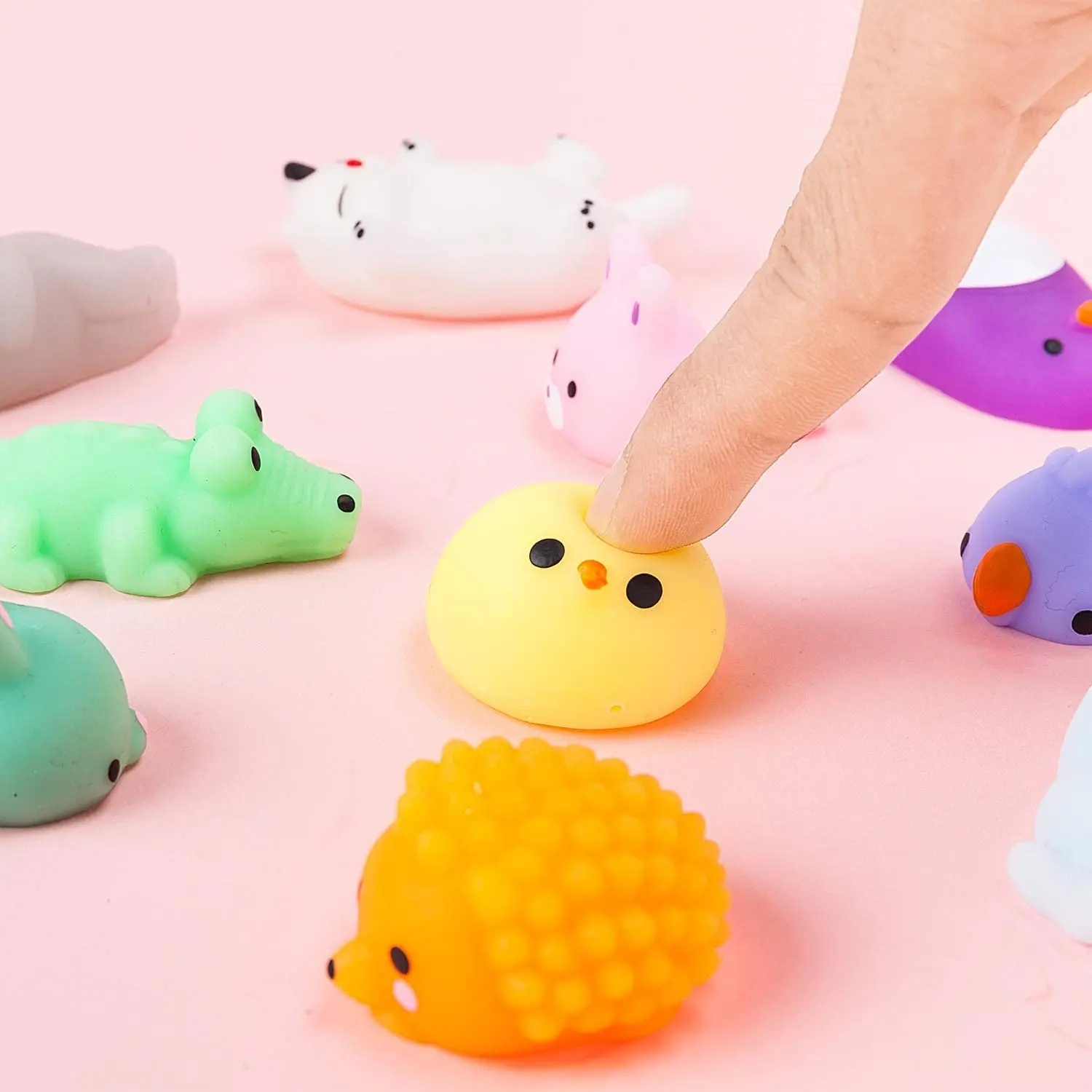 パーティー用子供向けミニスキュイージー動物ストレス解消おもちゃ