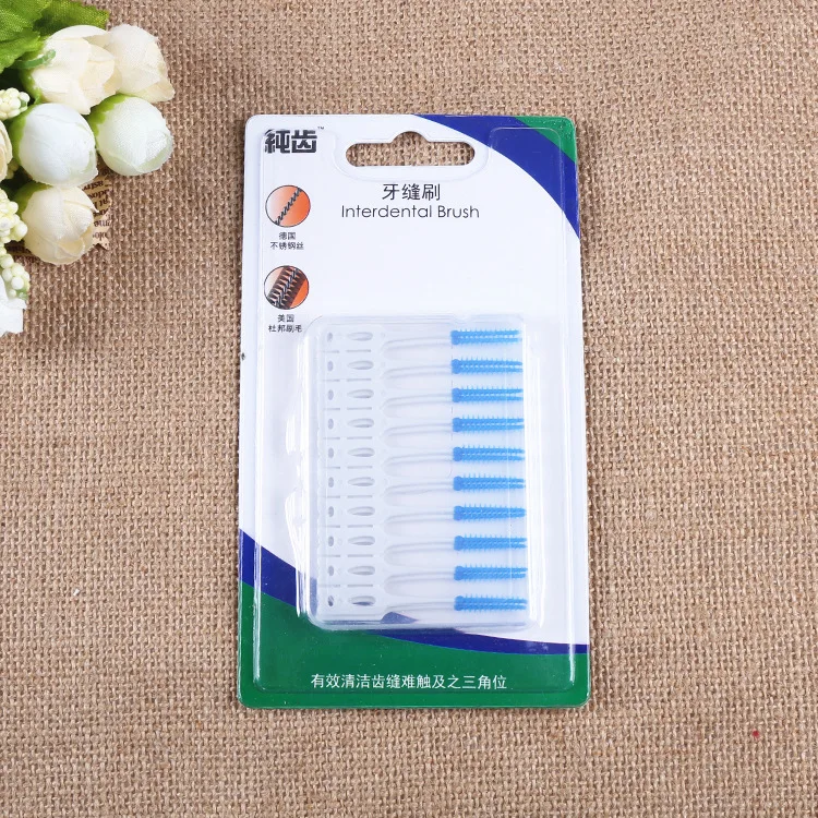 OEM Доступные мягкие межзубные щетки усовершенствованные силиконовые