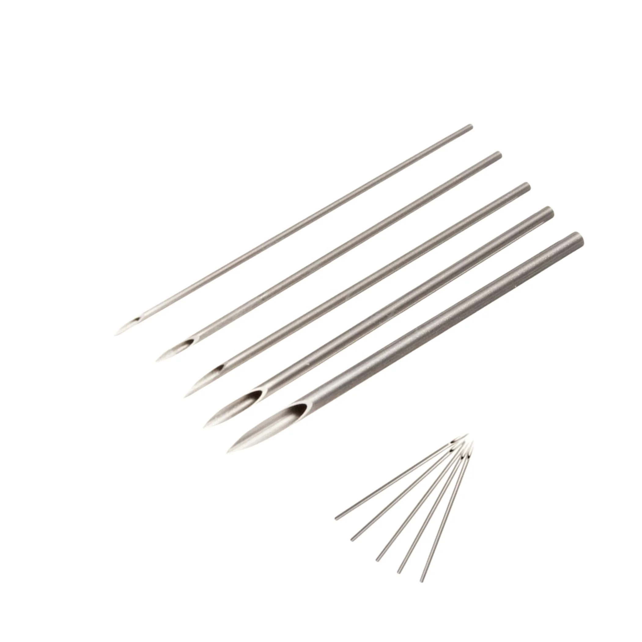 High Quality SUS 304 Stainless Steel Hypodermic Needle Cannula Veterinary Use Reusable 18G Metal Needles WN Brand Diagnosis