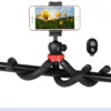 Octopus Hot Shoe Phone Clip Bluetooth Selfie Stick