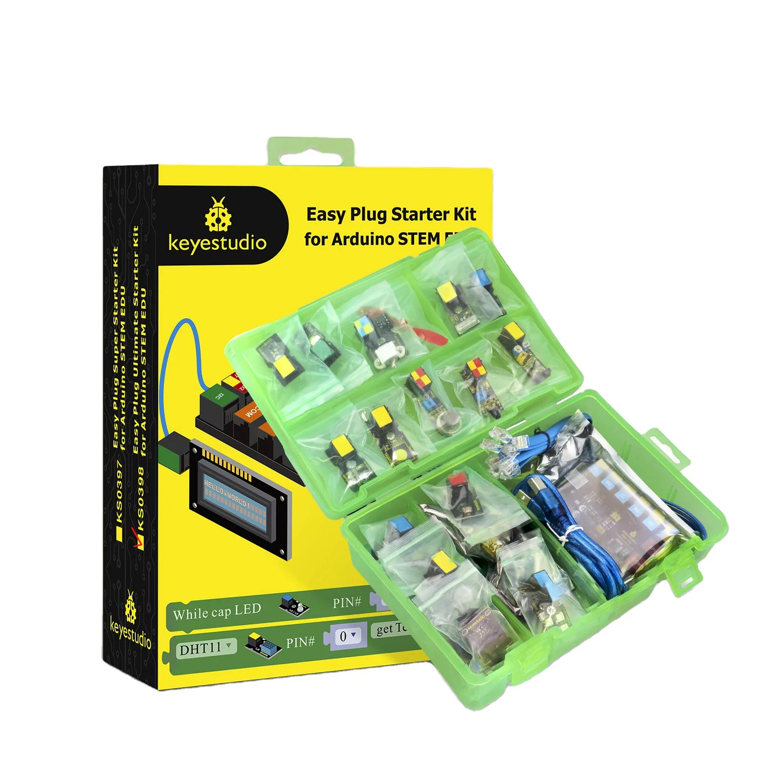 High Quality Easy Plug Educational Sensor Module Starter Kit For ...