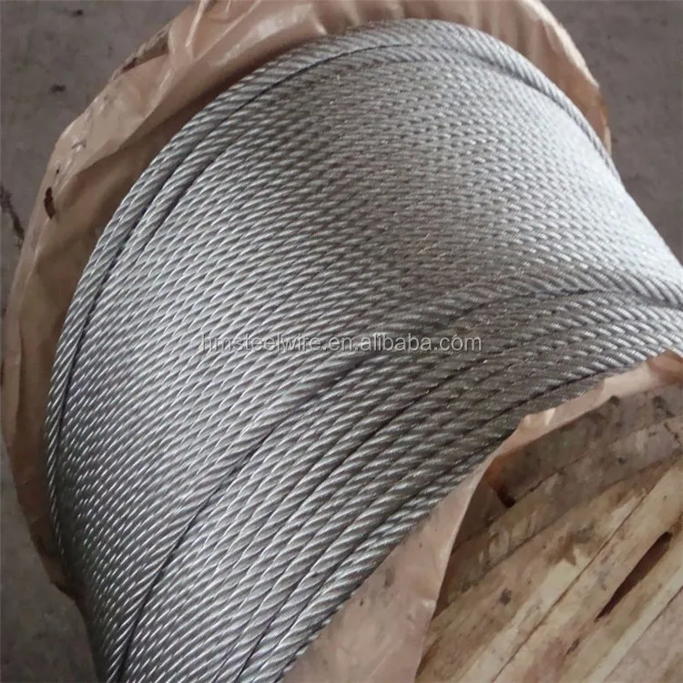 1x7 оцинкованная стальная проволока для кабеля ASTM A475