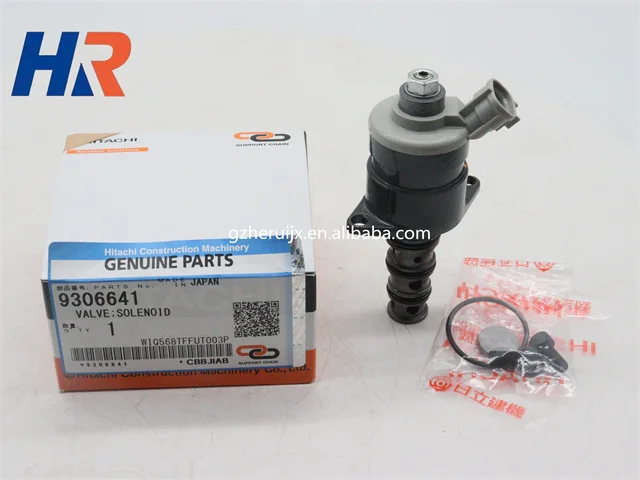 こう Original Excavator Parts Solenoid Control Valve 9306641