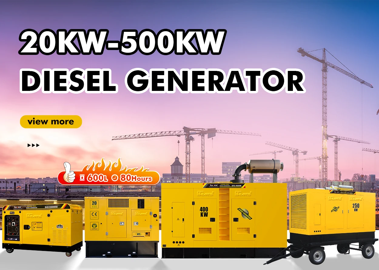 Hiearns 25KVA  Water-cooled 20kw diesel Generator Silent Type,Use Chinese Engine,Low Noise