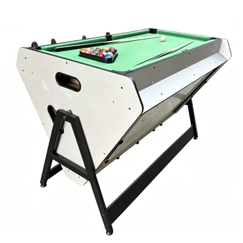 4フィート屋内スポーツ3in1回転式ビリヤード台、サッカーゲーム