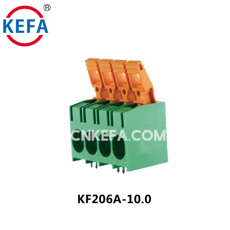 Phoenix KF206-10.0 高品質PCBスプリングターミナルブロック ネジなしワイヤターミナルコネクタの交換用