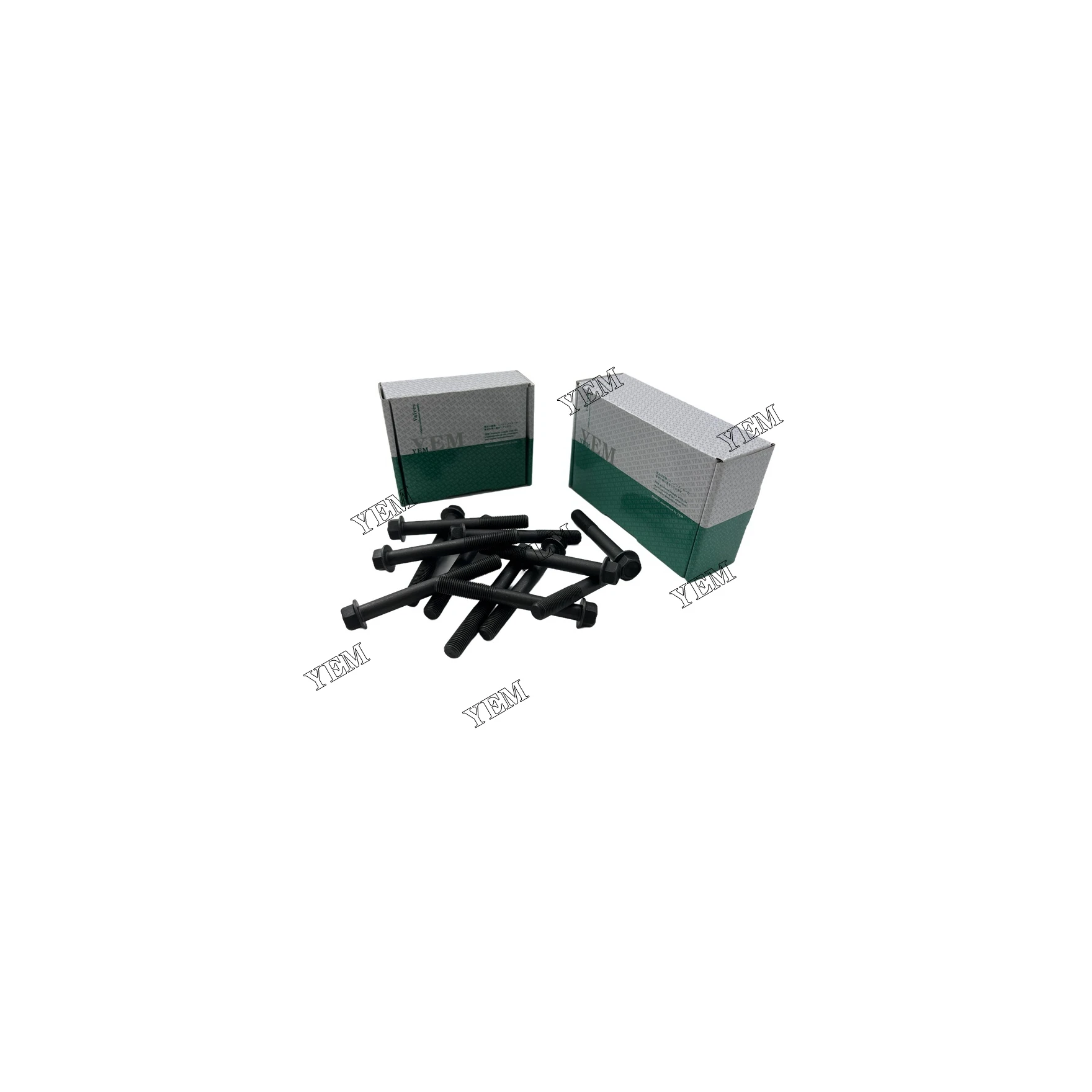R944C Machinery Engine Parts Cylinder Head Bolt Set for Liebherr Engine Parts Factory
