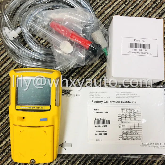Wholesale Honeywell BW Gas Alert Max XT II 4-Gas Analyzer Portable Gas  Detector with Pump H2S, CO, O2 combustibles XT-XWHM-Y-CN From