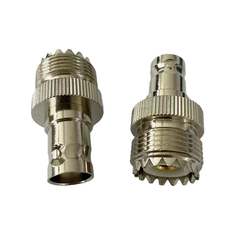 Factory Supply BNC/UHF-KK Adapter BNC Female to UHF Female Adapter Connector