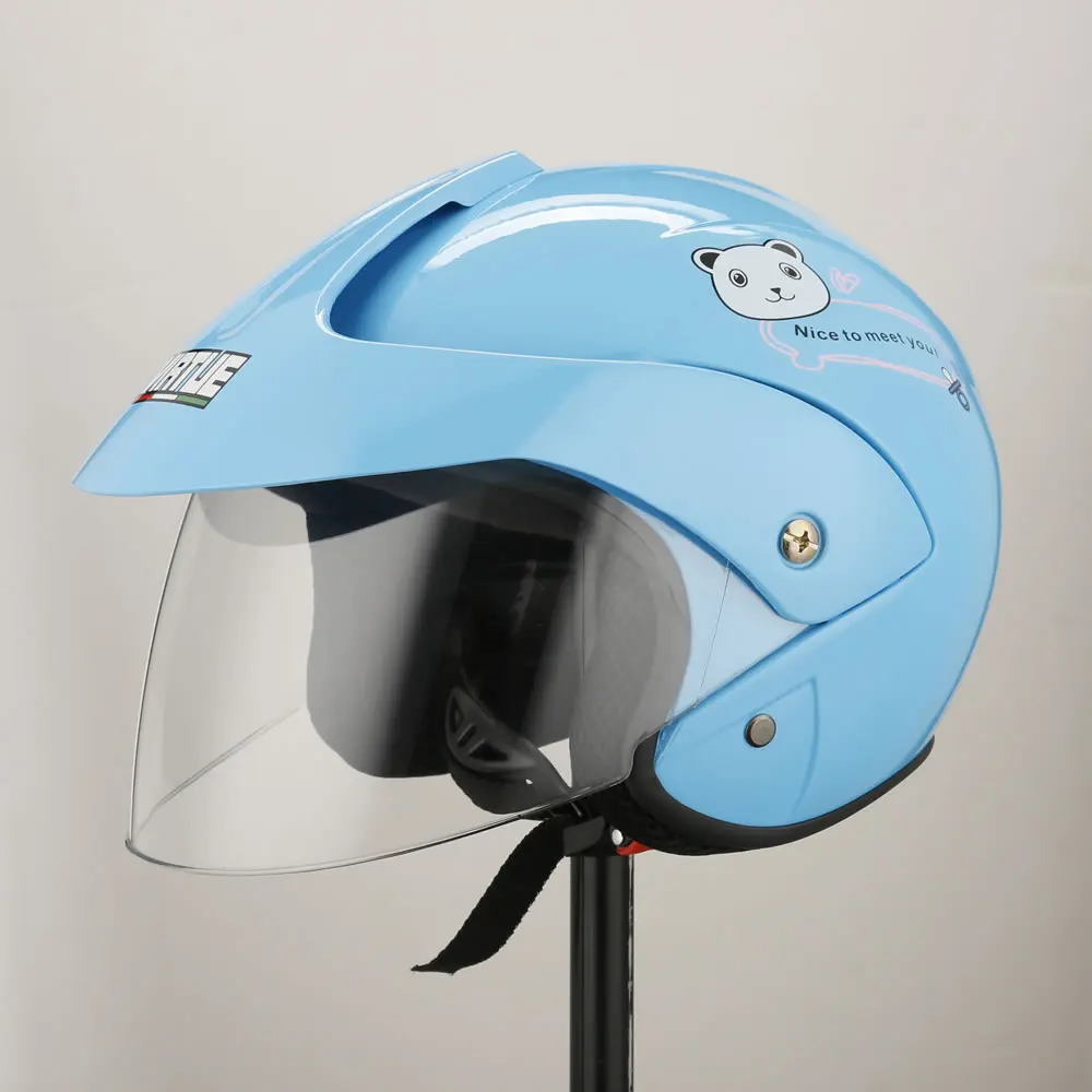 teal dirt bike helmet