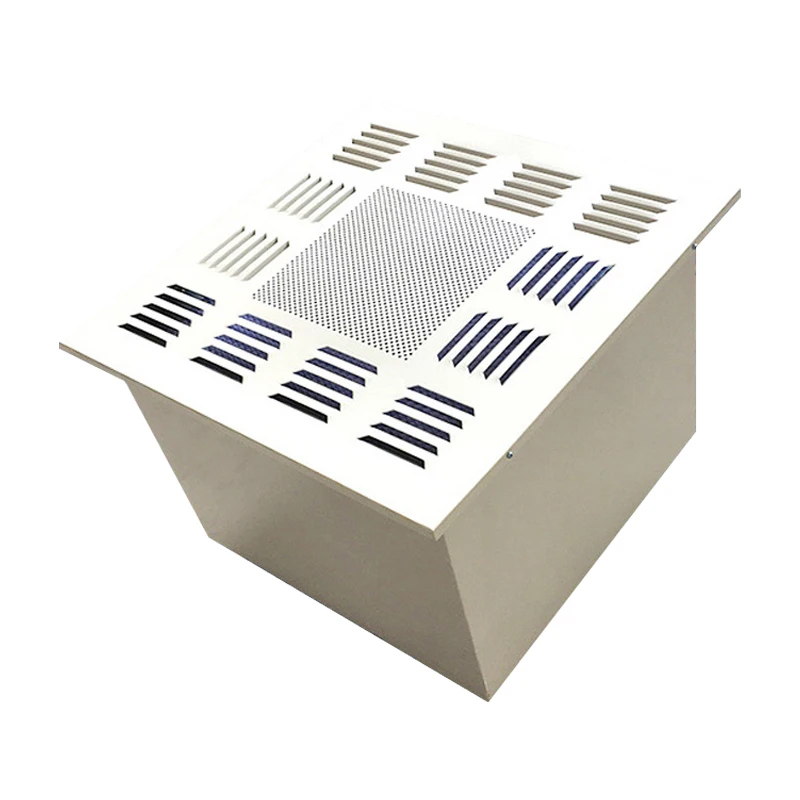 Replaceable Air Supply Unit HEPA Box With Air Diffuser Plate Efficient Air Supply Outlet