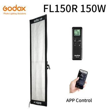 Godox FL150R 150W Flexible LED Video Light Rollable Cloth Lamp with Controller + Remote Control + X-shape Support +Mobile APP detail image