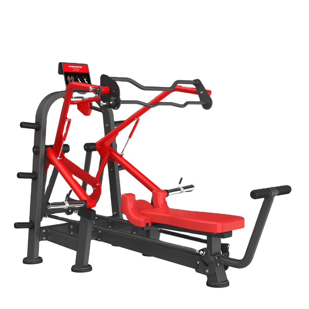 Top Level PT Series New Design Commercial Gym Fitness Equipment Plate Loaded Super Horizontal Multi Press Machine