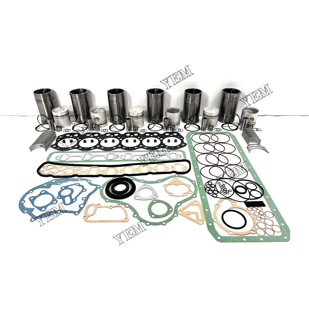 Competitive Price 6DS70 Engine Overhaul Rebuild Kit With Gasket Set Engine Valves Main Connrod Bearing for Mitsubishi 6DS70