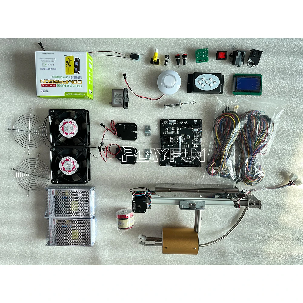 Playfun Pink Date Assembly Unit Parts 1 Components Arcade DIY Scissor Machine Kit Cut Your Prize Game Kit Cutting Gift Kits