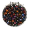 Resin cat's eye beads - random mix