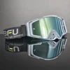 Lunettes dorées à monture grise