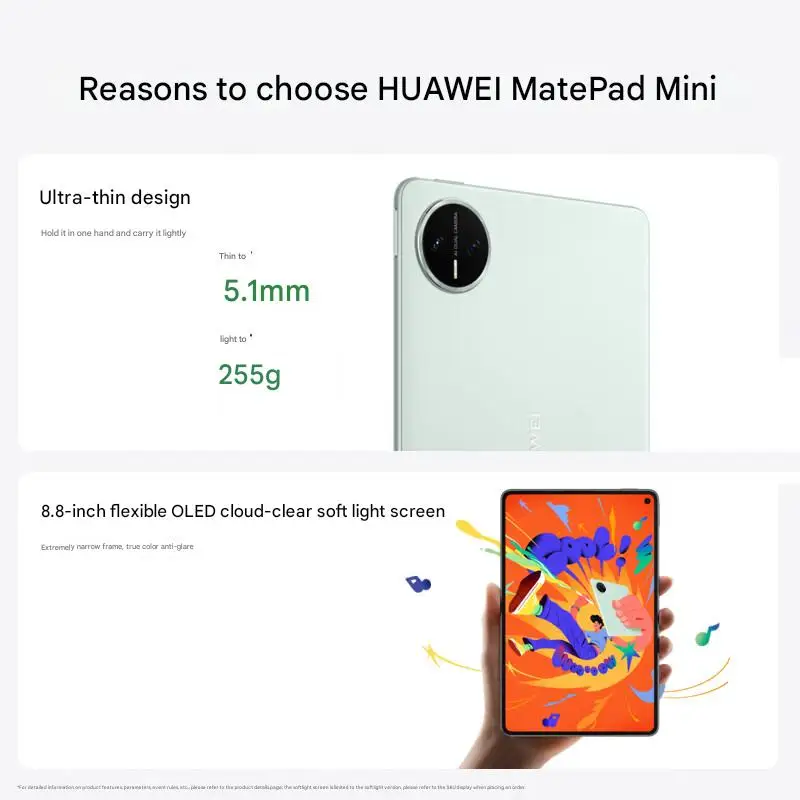 2025 Original Huawei Matepad MINI Tablet PC - 8.8inch Screen