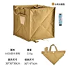Khaki small size with garbage bag (30*30*30)