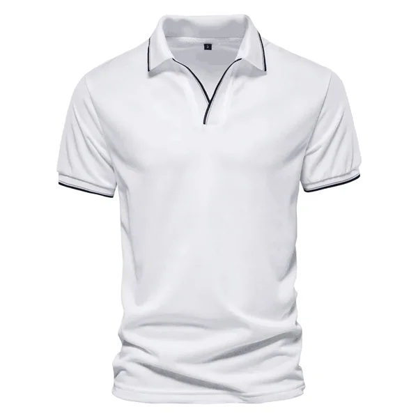 Summer new design custom logo mens clothing polo shirts