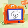 Black and white baby elephant drawing board red