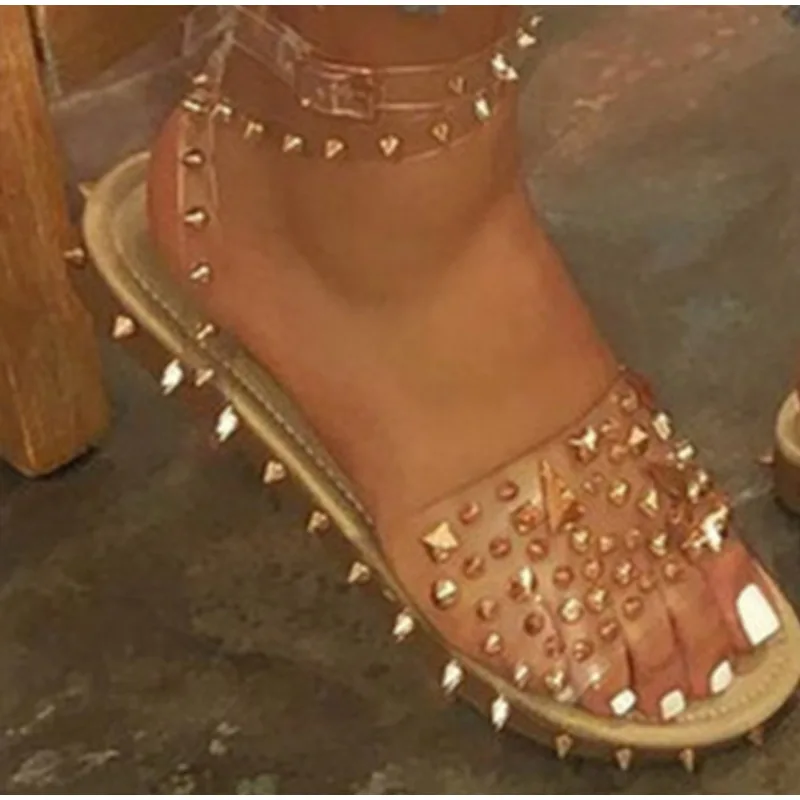 Amazon.com: Sandalias planas de goma para mujer, para verano, playa, playa  : Ropa, Zapatos y Joyería