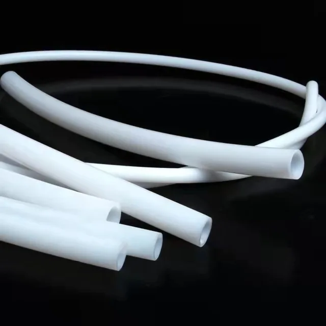 White polytetrafluoroethylene hose Heat-resistant polytetrafluoroethylene products