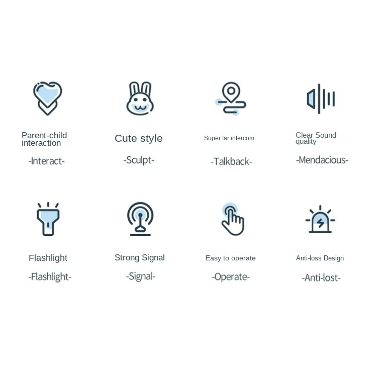 Новое поступление модная детская рация с кроликом беспроводной мобильный телефон 3 км интерактивные развивающие игрушки