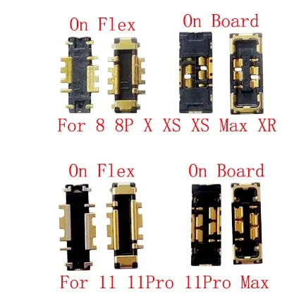 LCD Digitizer Touch Screen Camera Battery USB Charging Power on off FPC Connector for iPhone 6  6s 7  8 X Xs 11 12 13 14 FPC