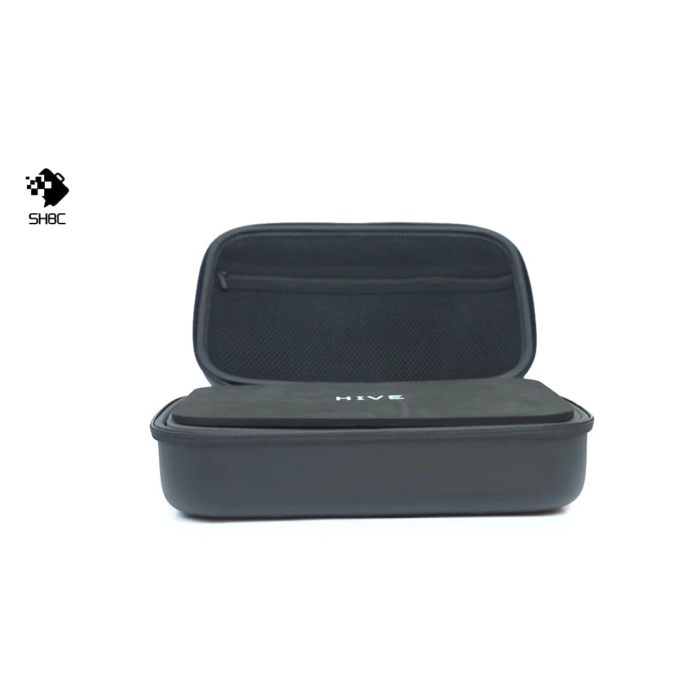 Черный ударопрочный чехол для переноски инструментов Eva с индивидуальным дизайном, Жесткий Чехол из искусственной кожи, портативный дорожный Чехол из ЭВА