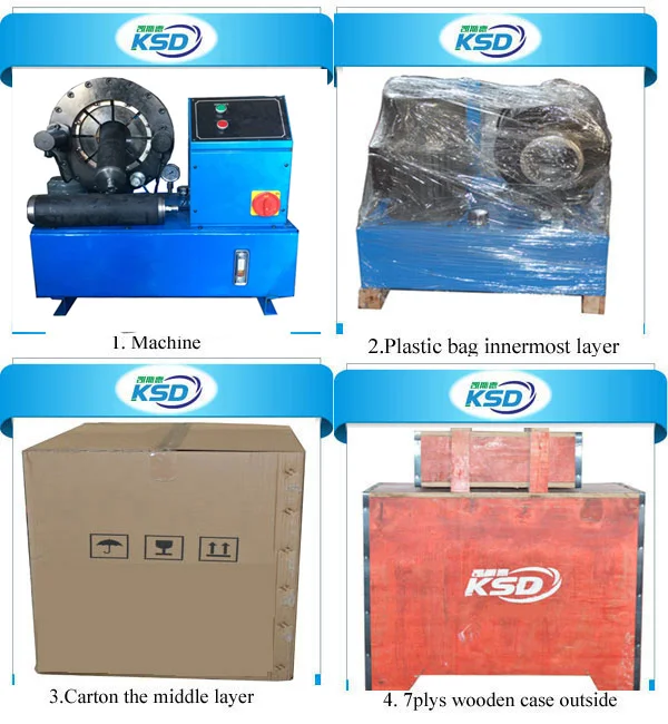 Easy Operation Industrial Crimper 2 Inch Hose Crimping Machine Hydraulic Hose Fitting Crimping