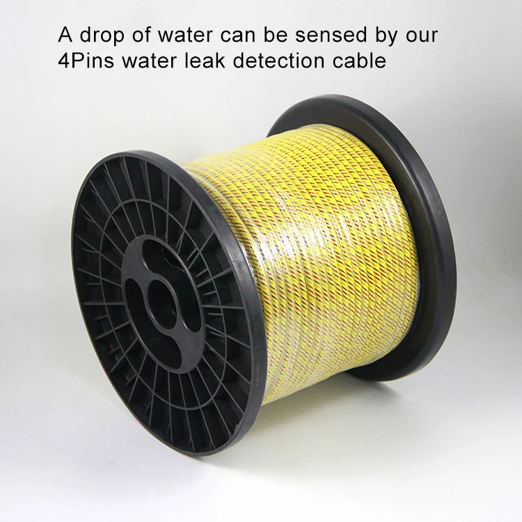 4 Cores Location Water Leak Detector Rope Liquid Leakage Detection