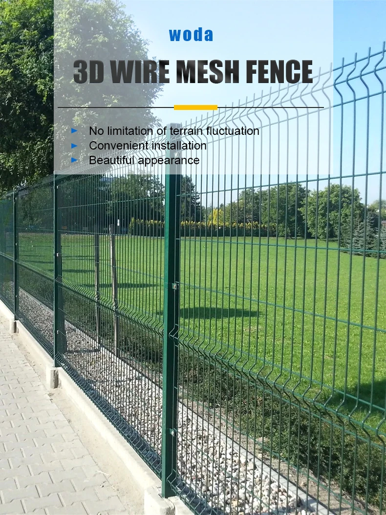 3d Galvanized Welded Wire Mesh For Garden Fence - Buy 3d Galvanized ...